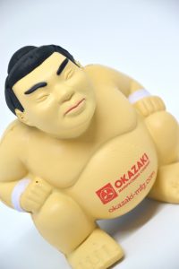 Okazaki Sumo Wrestler Stress ball